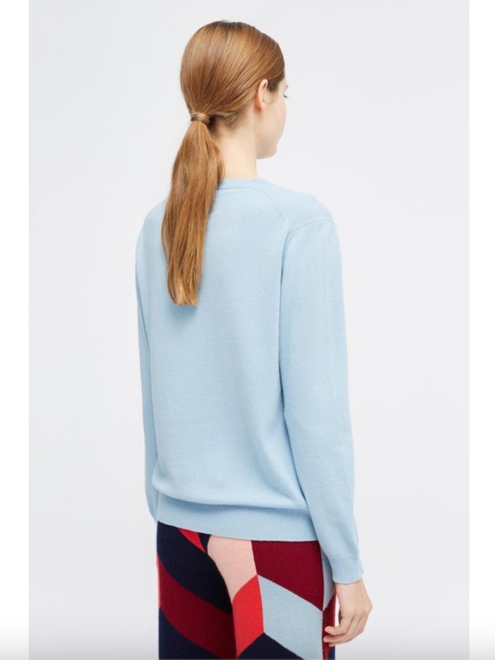 NWT Chinti and Parker Crewneck 100% Pure Cashmere Por La Paz Sweater Size XS - Picture 5 of 9